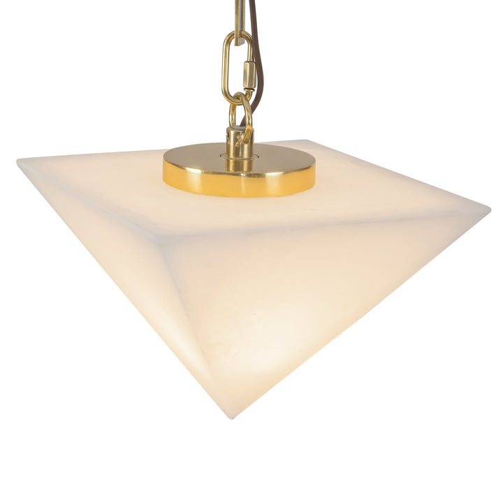 Alora Canada - CH360105PTBAR - LED Chandelier - Mineral - Patina Brass/Alabaster