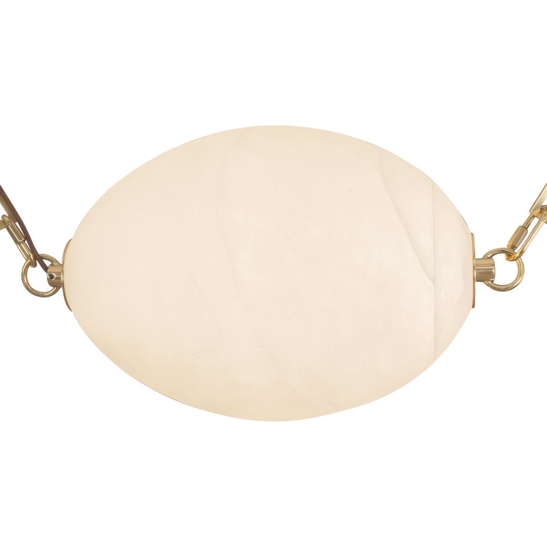Alora Canada - CH360105PTBAR - LED Chandelier - Mineral - Patina Brass/Alabaster