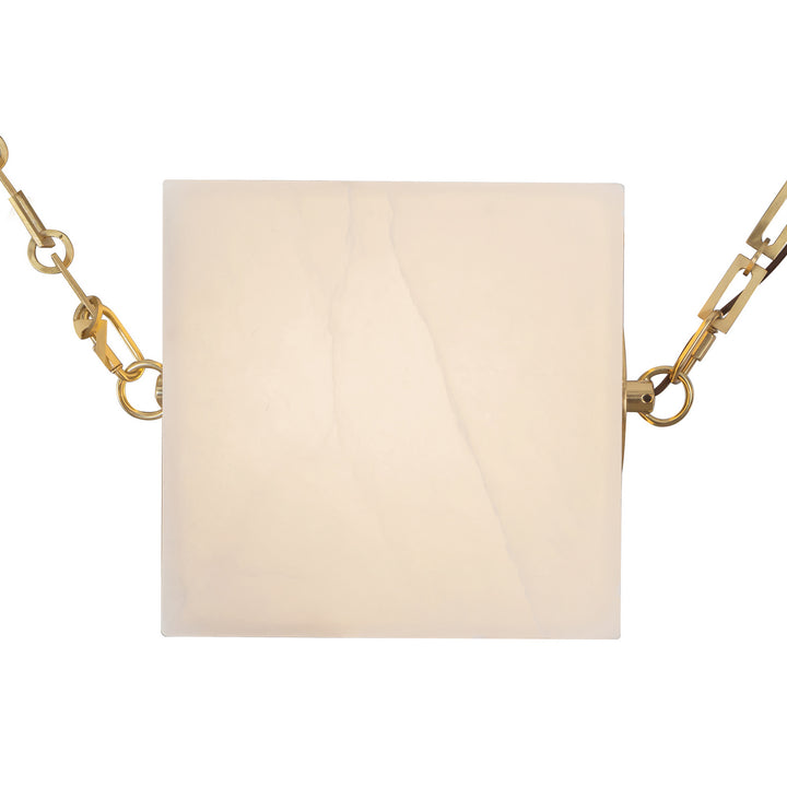 Alora Canada - CH360105PTBAR - LED Chandelier - Mineral - Patina Brass/Alabaster