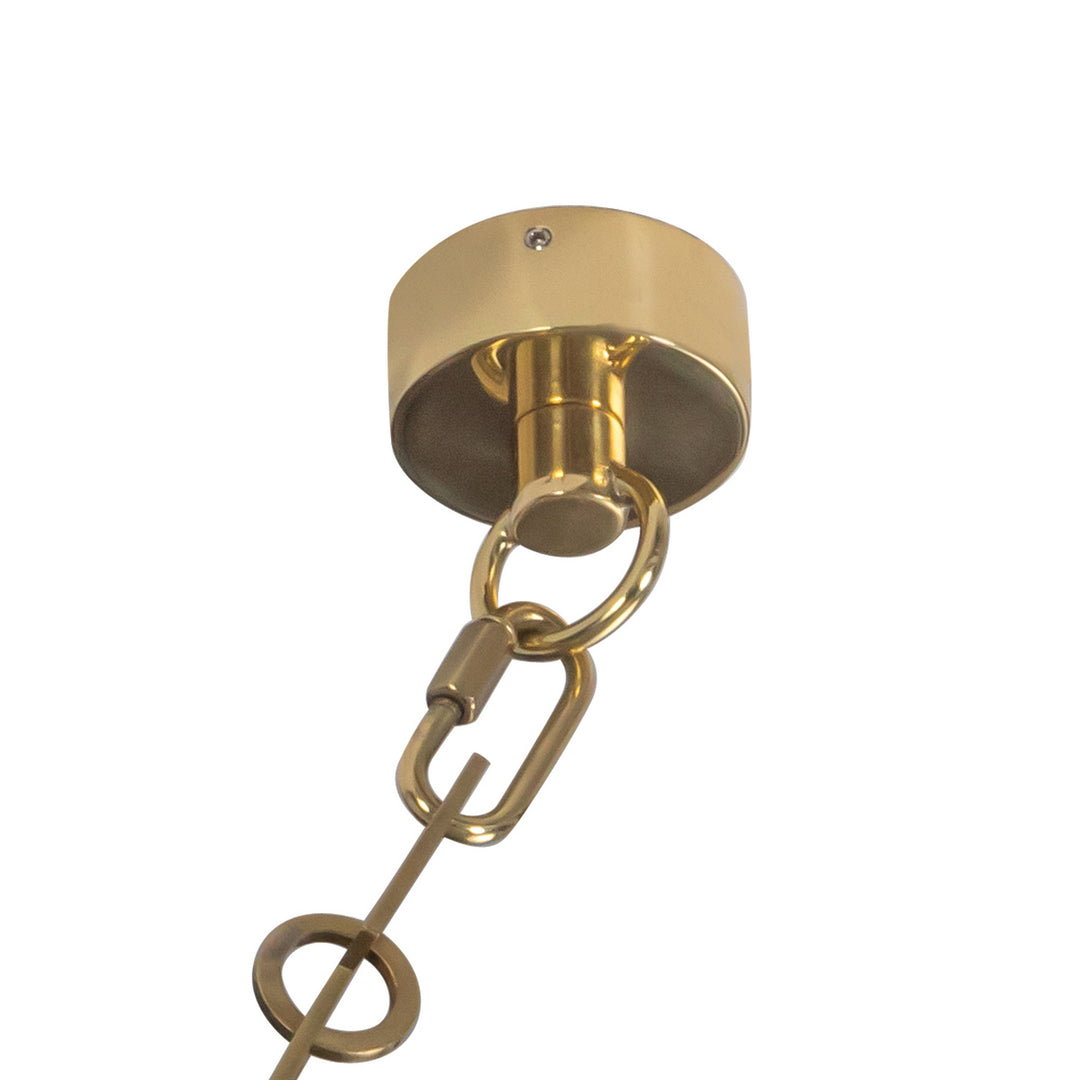 Alora Canada - CH360105PTBAR - LED Chandelier - Mineral - Patina Brass/Alabaster