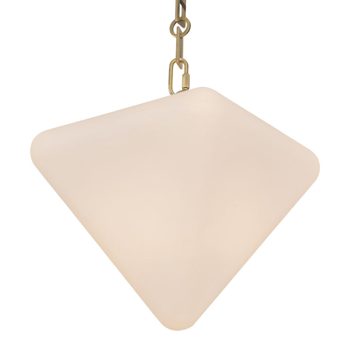 Alora Canada - CH360105PTBOP - LED Chandelier - Mineral - Patina Brass/Opal Glass