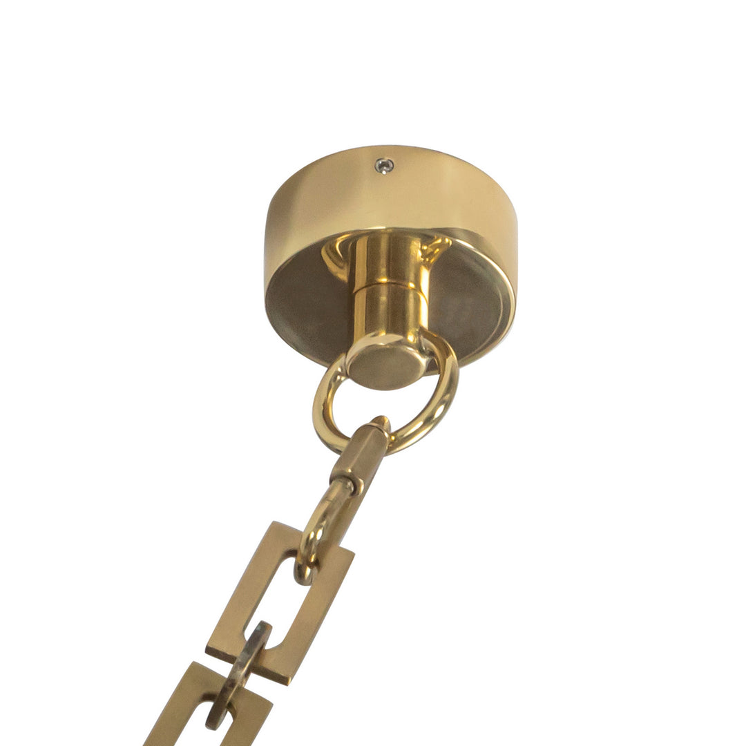 Alora Canada - CH360105PTBOP - LED Chandelier - Mineral - Patina Brass/Opal Glass