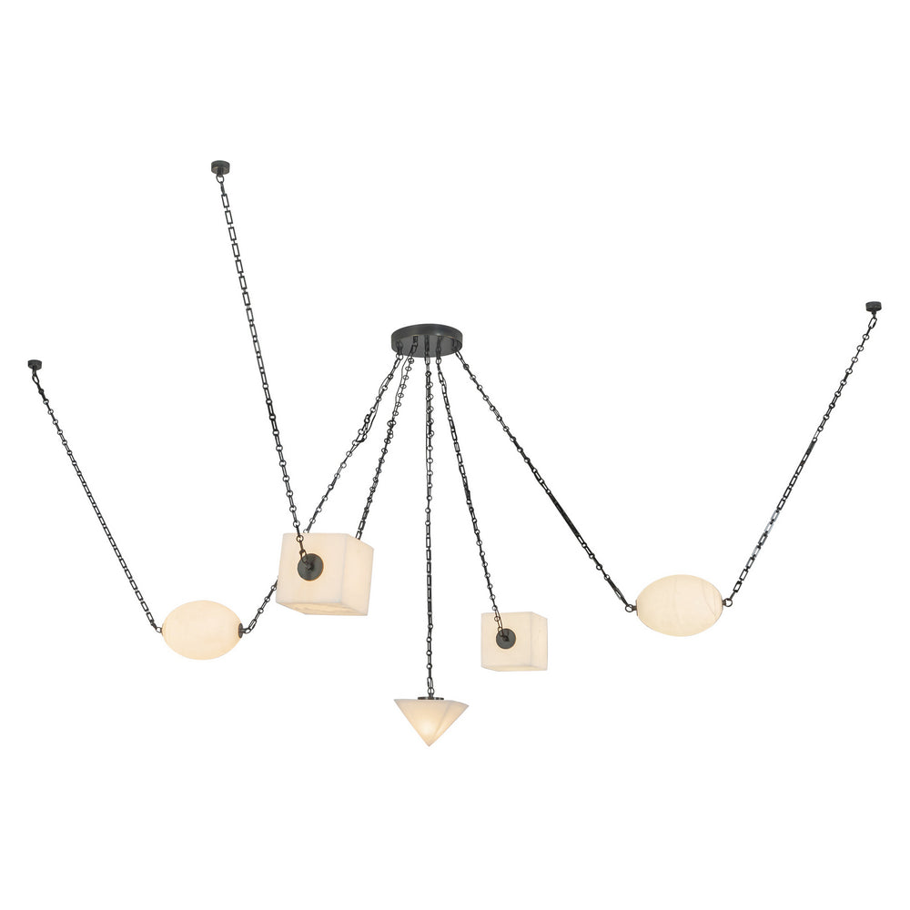 Alora Canada - CH360105UBAR - LED Chandelier - Mineral - Urban Bronze/Alabaster