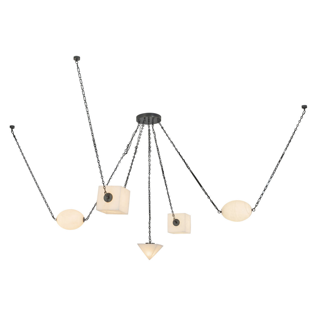 Alora Canada - CH360105UBAR - LED Chandelier - Mineral - Urban Bronze/Alabaster