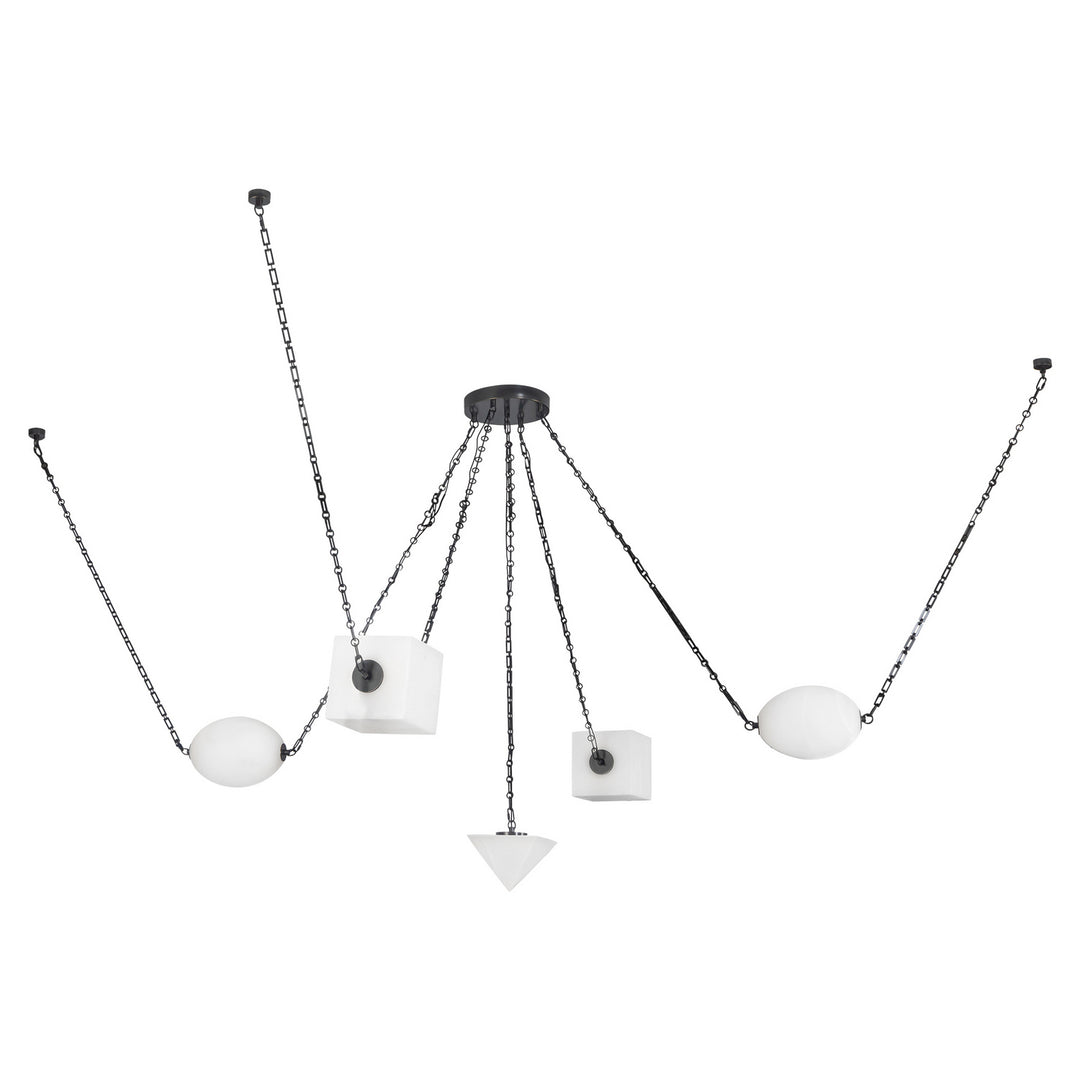 Alora Canada - CH360105UBAR - LED Chandelier - Mineral - Urban Bronze/Alabaster