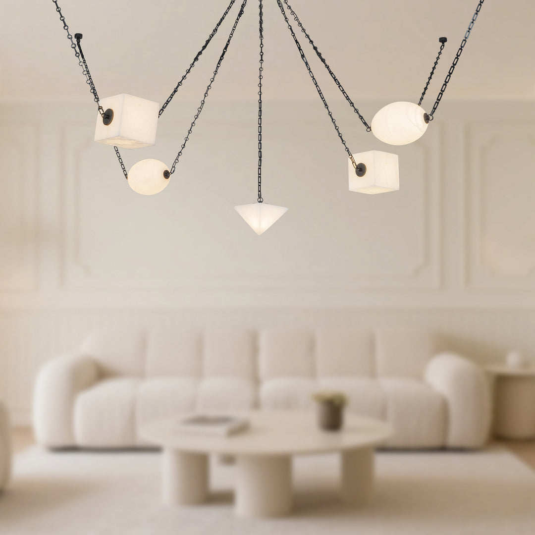 Alora Canada - CH360105UBAR - LED Chandelier - Mineral - Urban Bronze/Alabaster