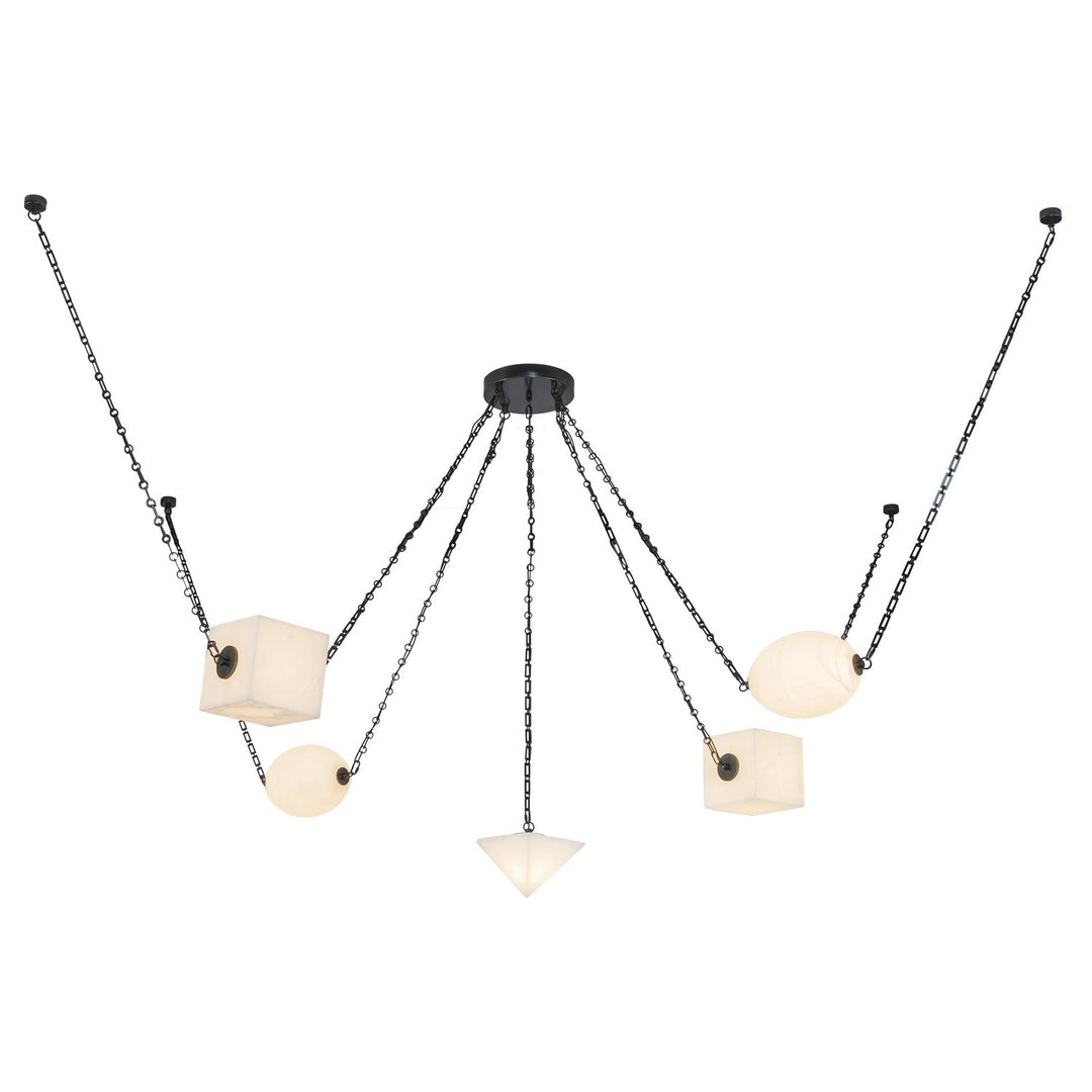 Alora Canada - CH360105UBAR - LED Chandelier - Mineral - Urban Bronze/Alabaster