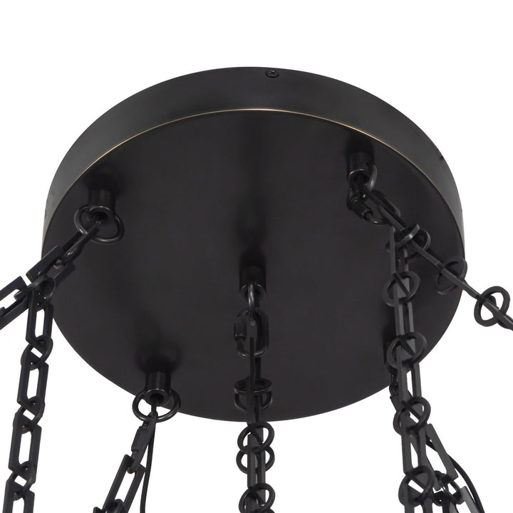 Alora Canada - CH360105UBOP - LED Chandelier - Mineral - Urban Bronze/Matte Opal Glass