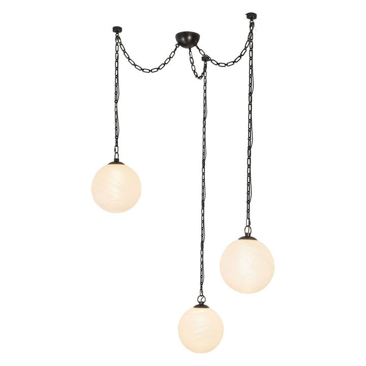 Alora Canada - CH363103UBCDG - LED Chandelier - Petra - Urban Bronze/Cloud Glass