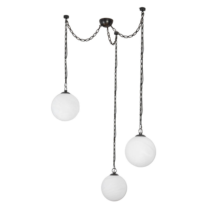 Alora Canada - CH363103UBCDG - LED Chandelier - Petra - Urban Bronze/Cloud Glass