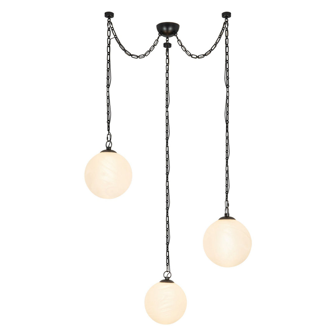 Alora Canada - CH363103UBCDG - LED Chandelier - Petra - Urban Bronze/Cloud Glass