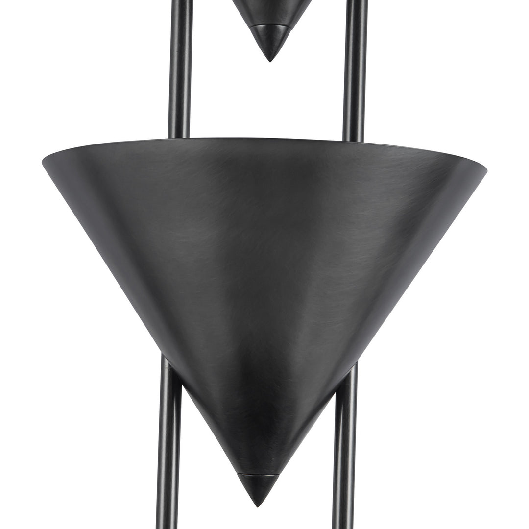 Alora Canada - FL341367STA - Three Light Floor Lamp - Versus - Aged Steel