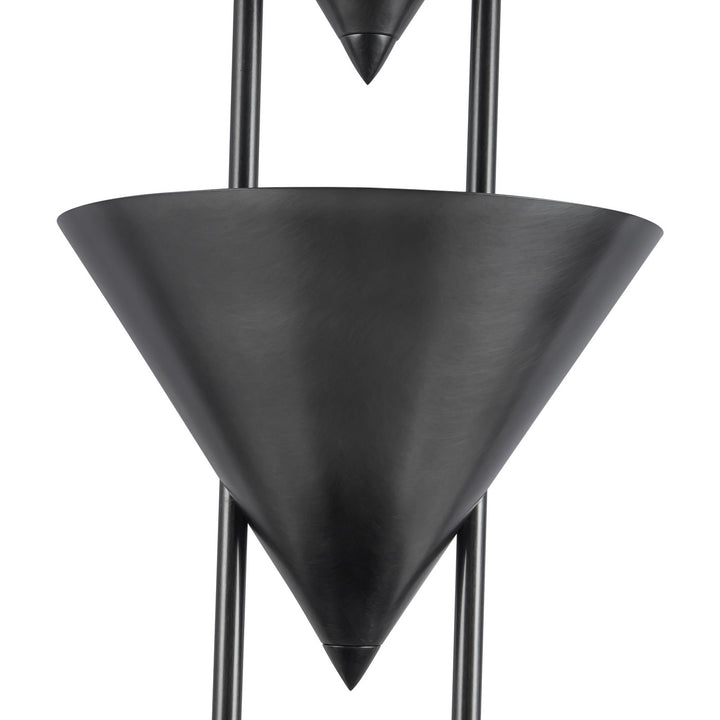 Alora Canada - FL341367STA - Three Light Floor Lamp - Versus - Aged Steel