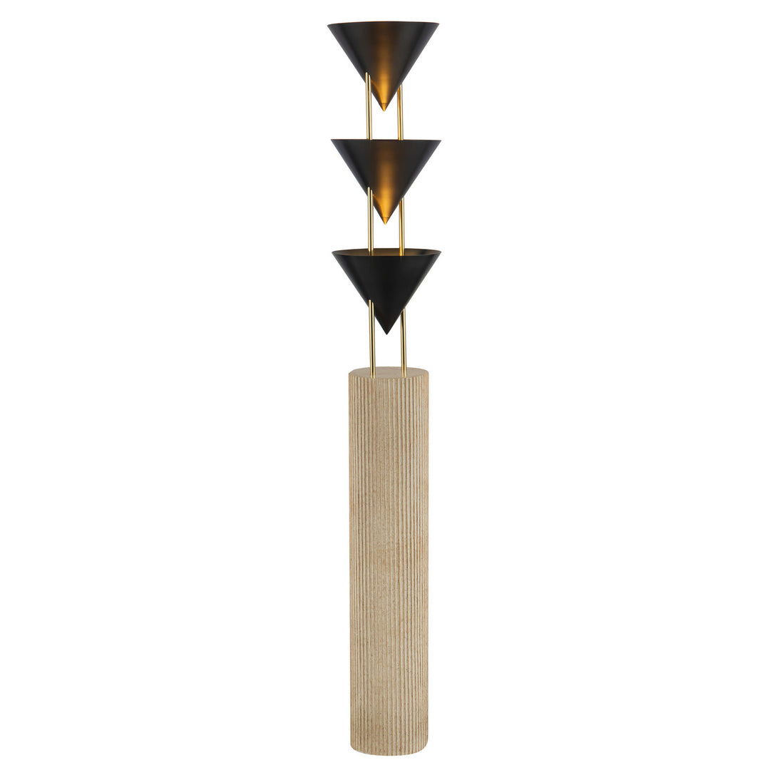 Alora Canada - FL341367UB - Three Light Floor Lamp - Versus - Urban Bronze
