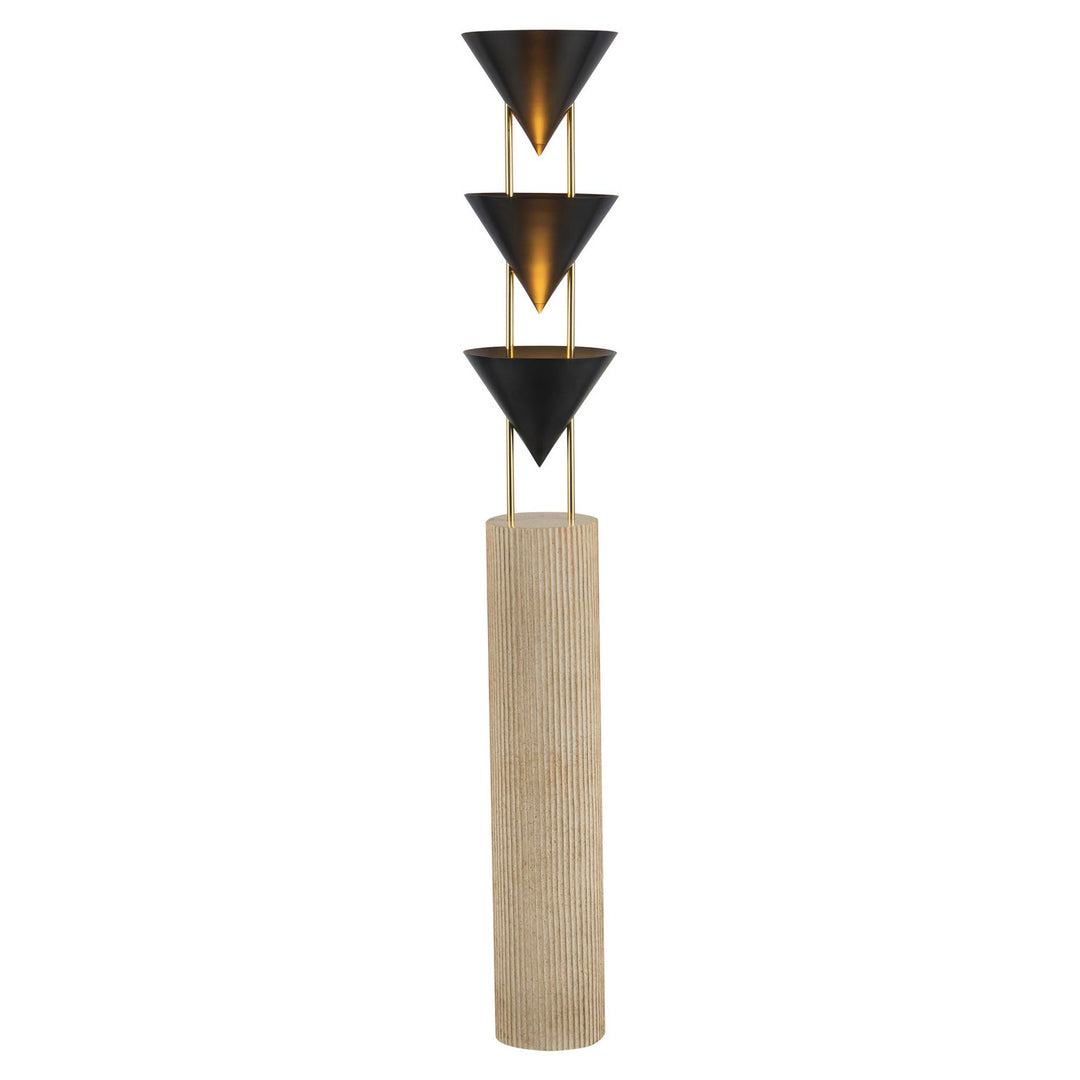 Alora Canada - FL341367UB - Three Light Floor Lamp - Versus - Urban Bronze