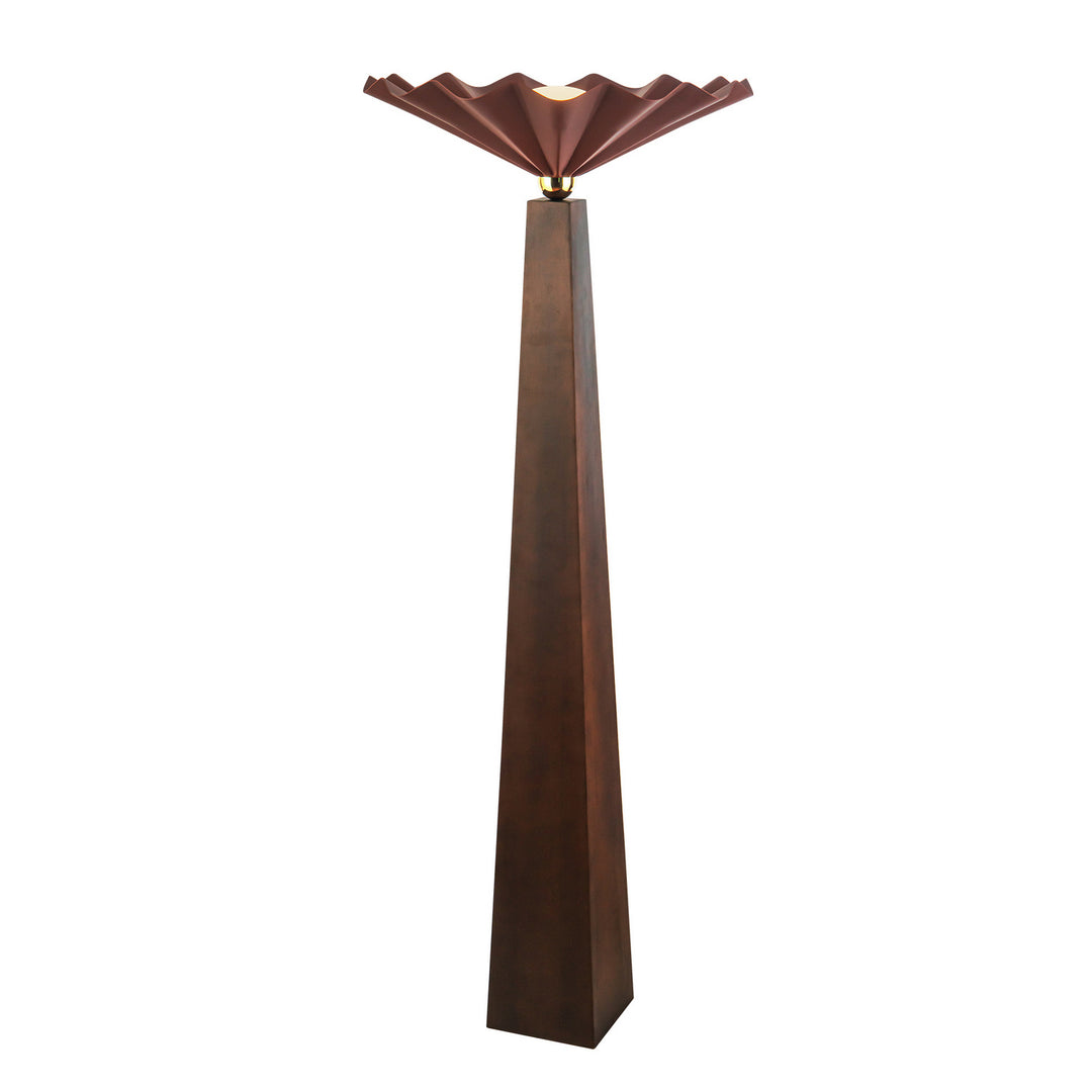 Alora Canada - FL354064BGD - One Light Floor Lamp - Furrow - Burgundy