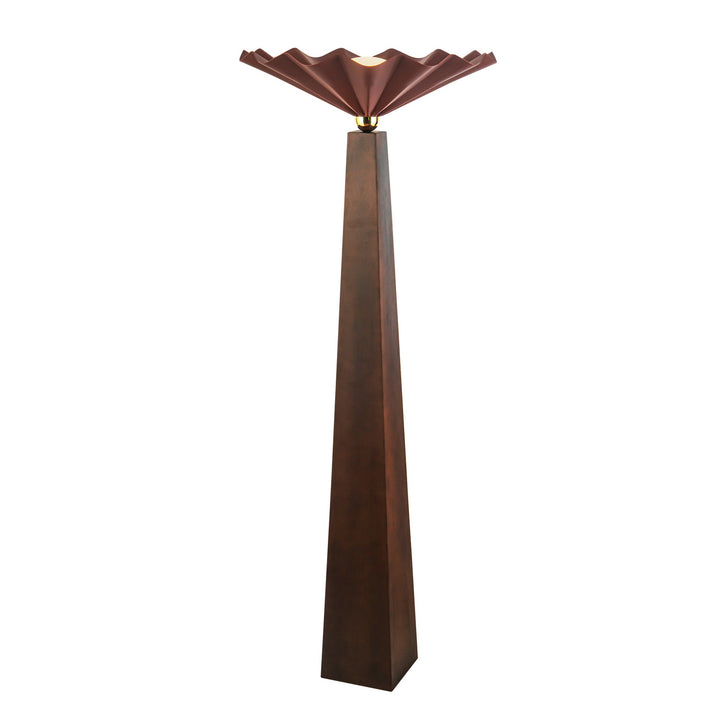 Alora Canada - FL354064BGD - One Light Floor Lamp - Furrow - Burgundy