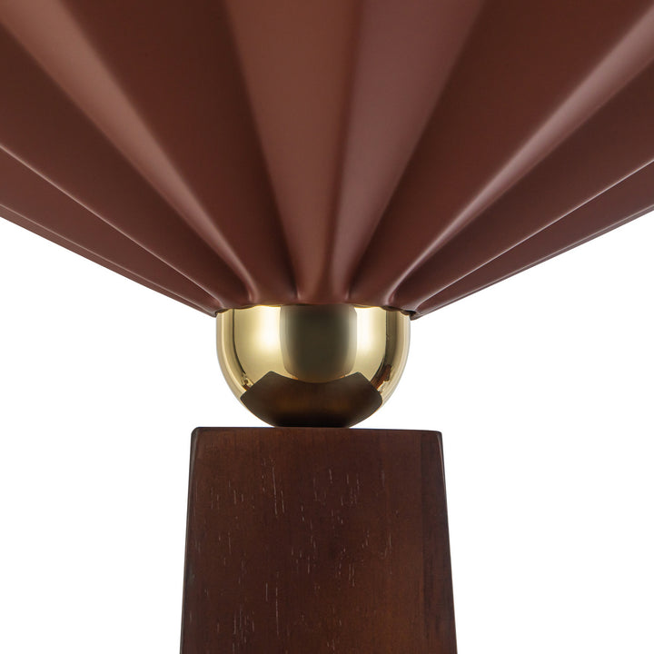 Alora Canada - FL354064BGD - One Light Floor Lamp - Furrow - Burgundy