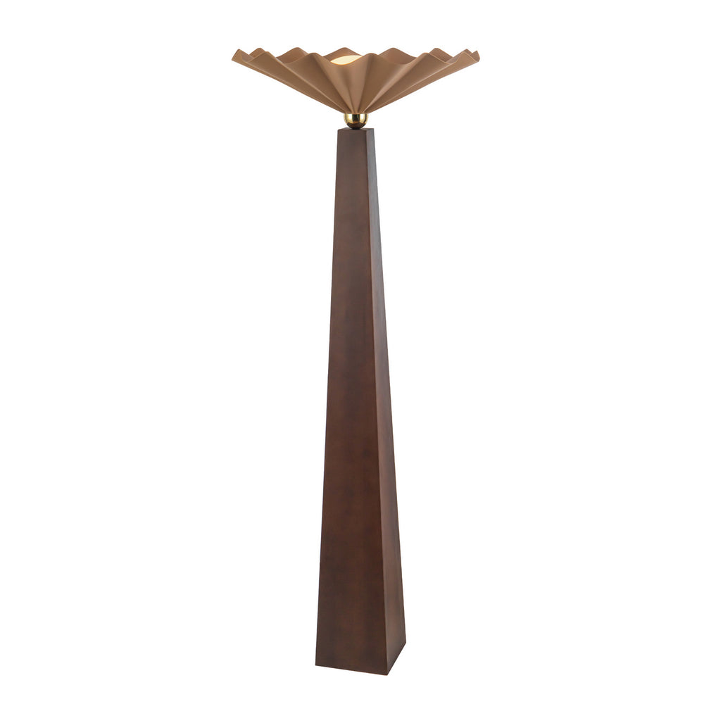 Alora Canada - FL354064PEC - One Light Floor Lamp - Furrow - Peach