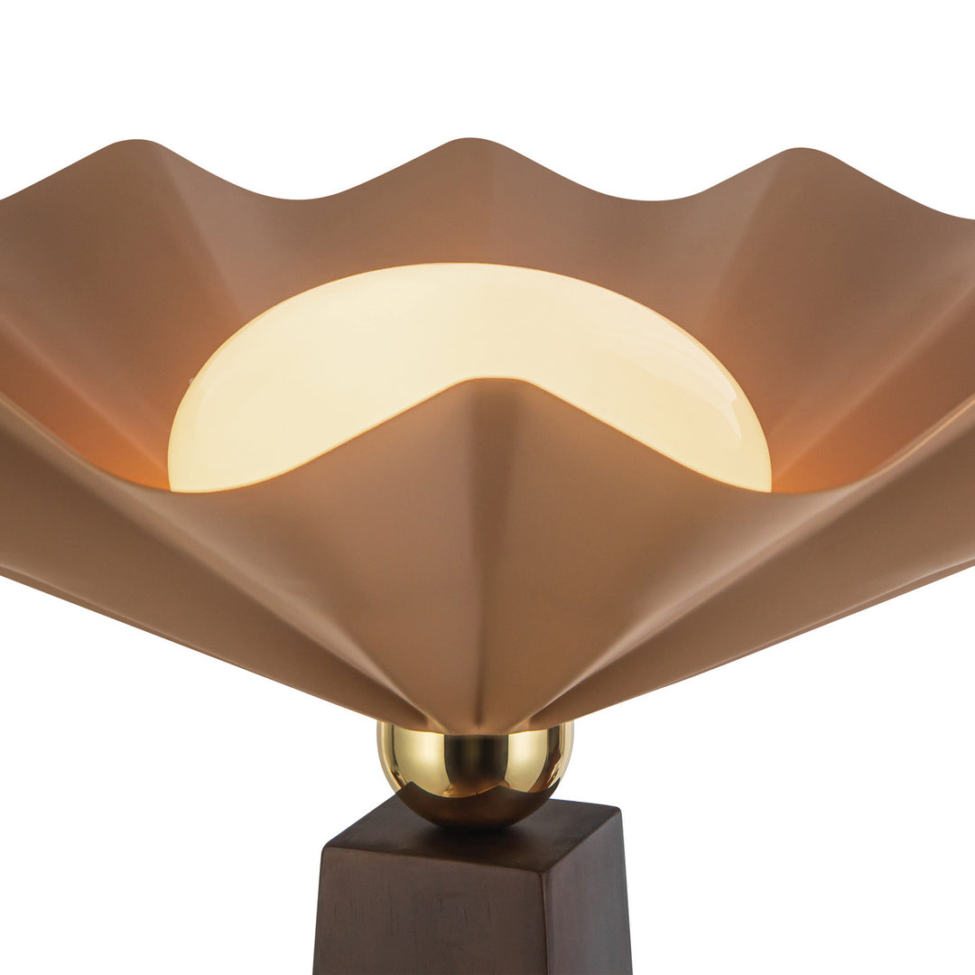 Alora Canada - FL354064PEC - One Light Floor Lamp - Furrow - Peach