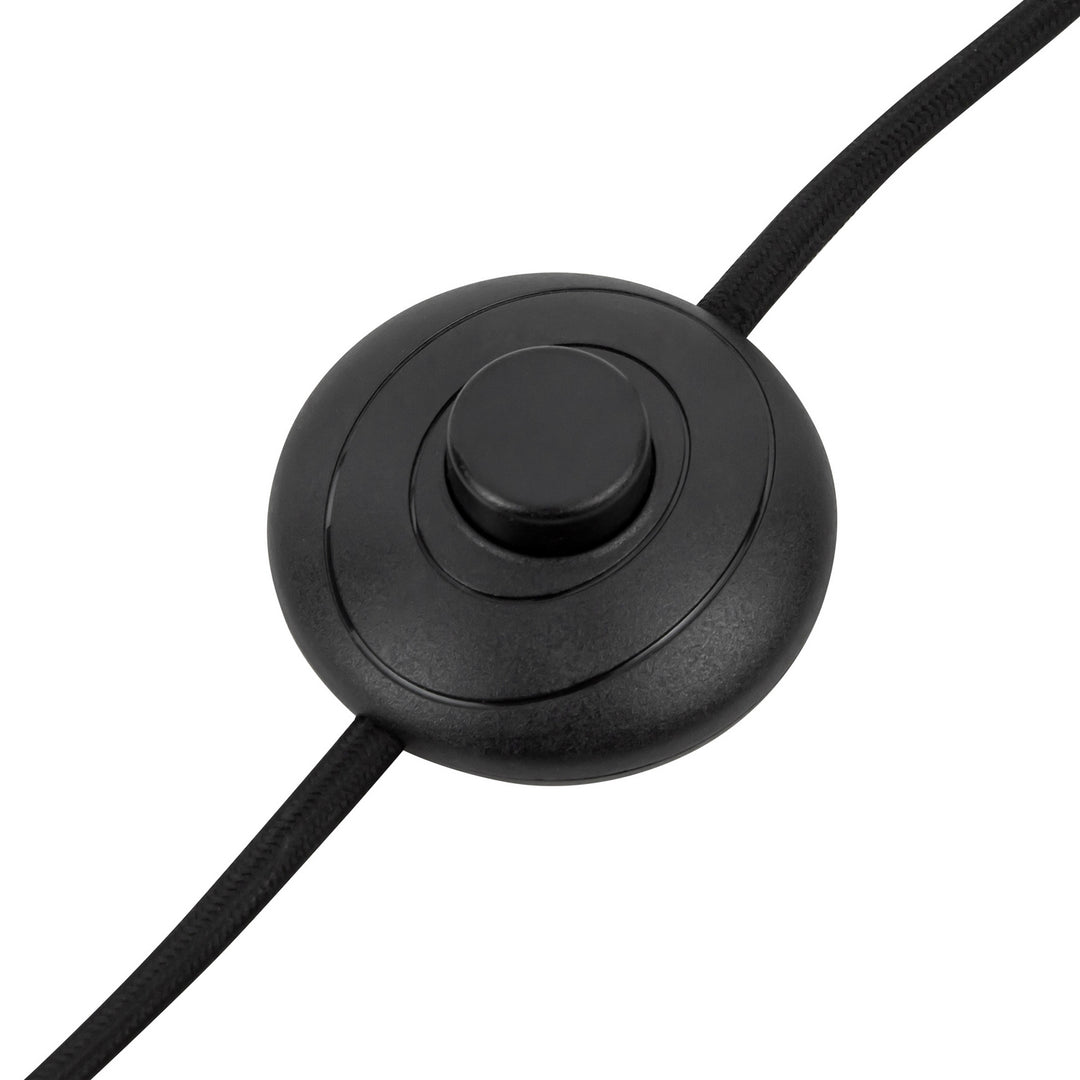 Alora Canada - FL445368MBWL - Three Light Floor Lamp - Sloan - Matte Black/White Linen