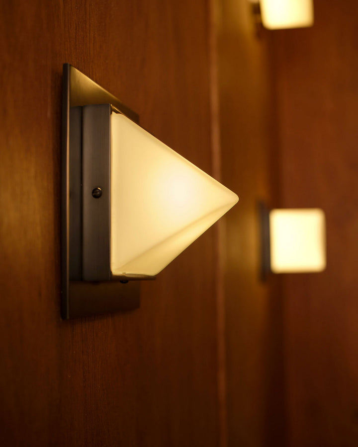 Alora Canada - FM345084UBOP - One Light Flush Mount - Mineral - Urban Bronze/Matte Opal Glass
