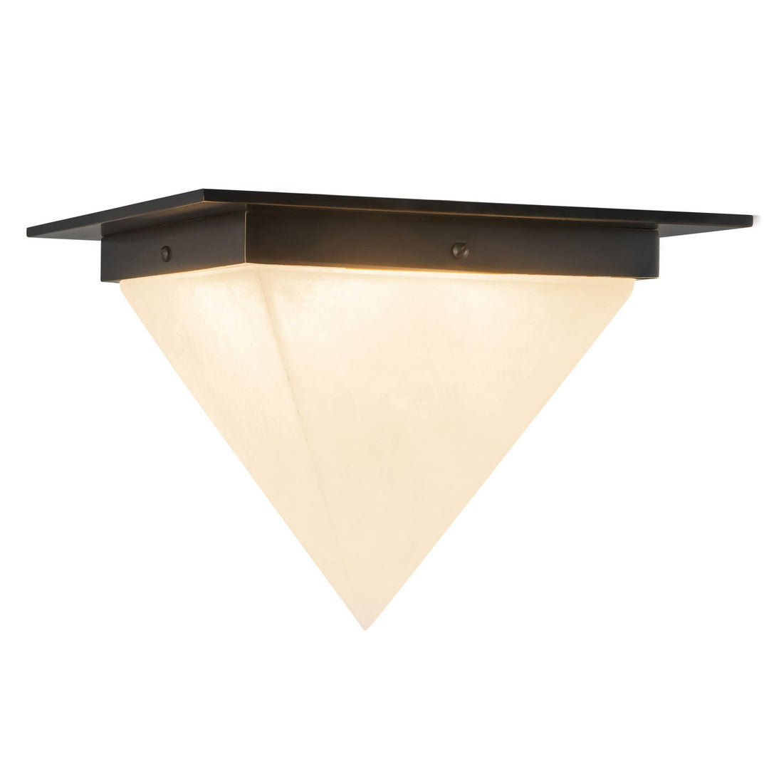 Alora Canada - FM345119UBAR - One Light Flush Mount - Mineral - Urban Bronze/Alabaster