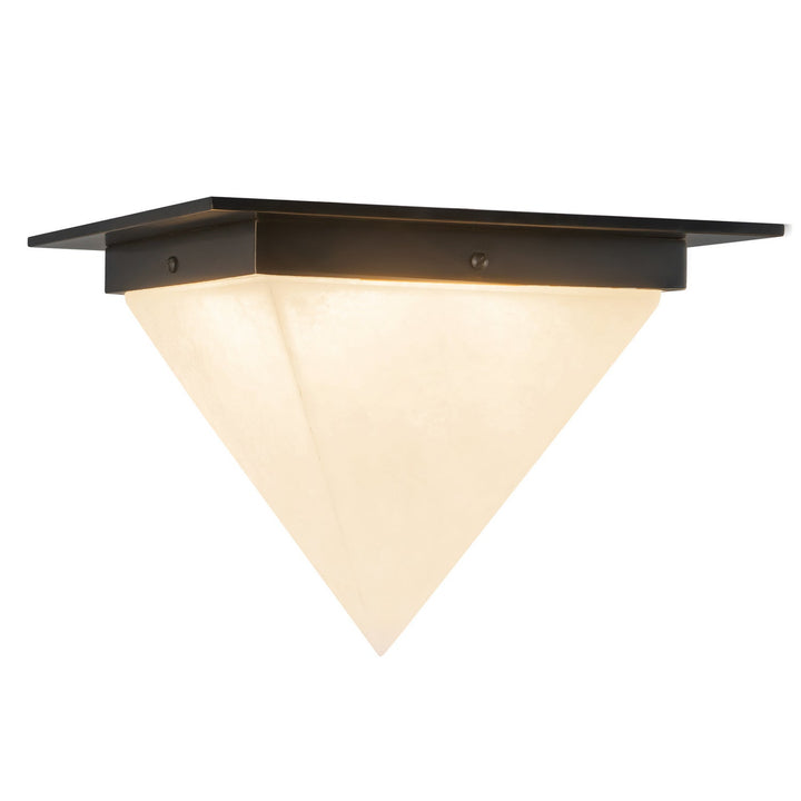 Alora Canada - FM345119UBAR - One Light Flush Mount - Mineral - Urban Bronze/Alabaster