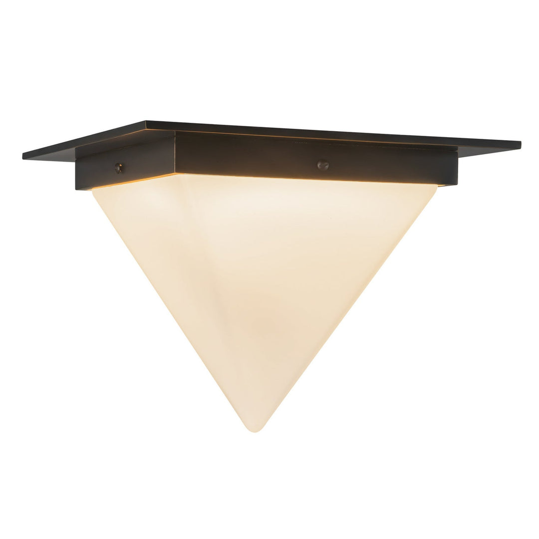 Alora Canada - FM345119UBOP - One Light Flush Mount - Mineral - Urban Bronze/Matte Opal Glass