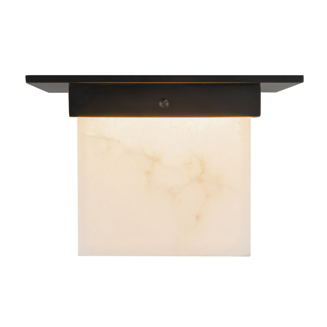 Alora Canada - FM356085UBAR - One Light Flush Mount - Mineral - Urban Bronze/Alabaster