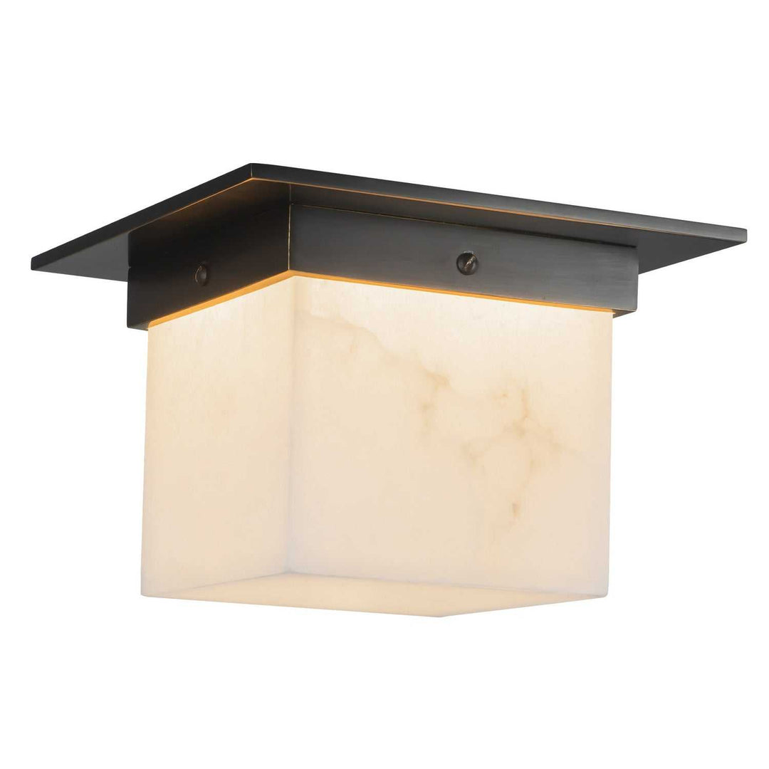 Alora Canada - FM356085UBAR - One Light Flush Mount - Mineral - Urban Bronze/Alabaster