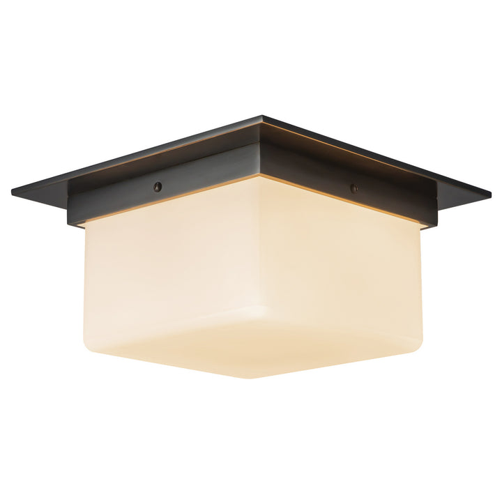 Alora Canada - FM356115UBOP - Two Light Flush Mount - Mineral - Urban Bronze/Matte Opal Glass