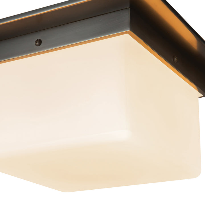 Alora Canada - FM356115UBOP - Two Light Flush Mount - Mineral - Urban Bronze/Matte Opal Glass