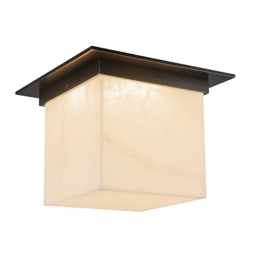 Alora Canada - FM356118UBAR - One Light Flush Mount - Mineral - Urban Bronze/Alabaster
