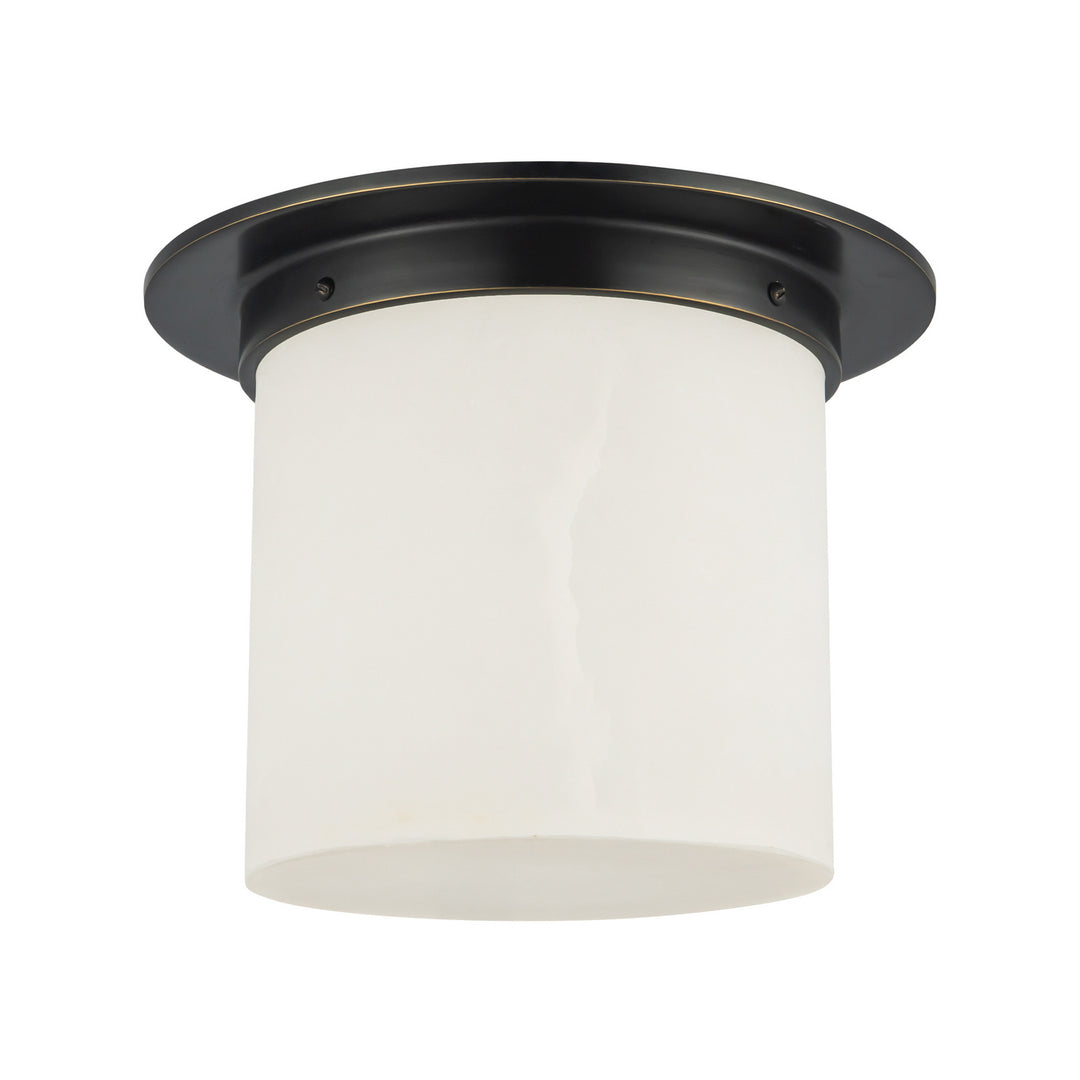 Alora Canada - FM360118UBAR - One Light Flush Mount - Mineral - Urban Bronze/Alabaster
