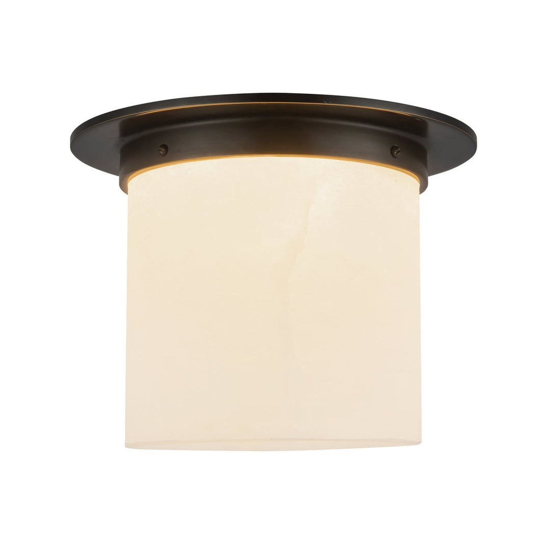 Alora Canada - FM360118UBAR - One Light Flush Mount - Mineral - Urban Bronze/Alabaster