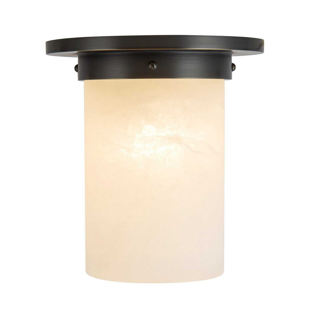 Alora Canada - FM360808UBAR - One Light Flush Mount - Mineral - Urban Bronze/Alabaster
