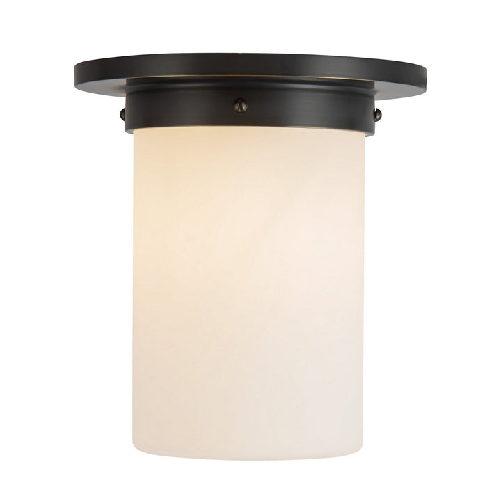 Alora Canada - FM360808UBOP - One Light Flush Mount - Mineral - Urban Bronze/Matte Opal Glass