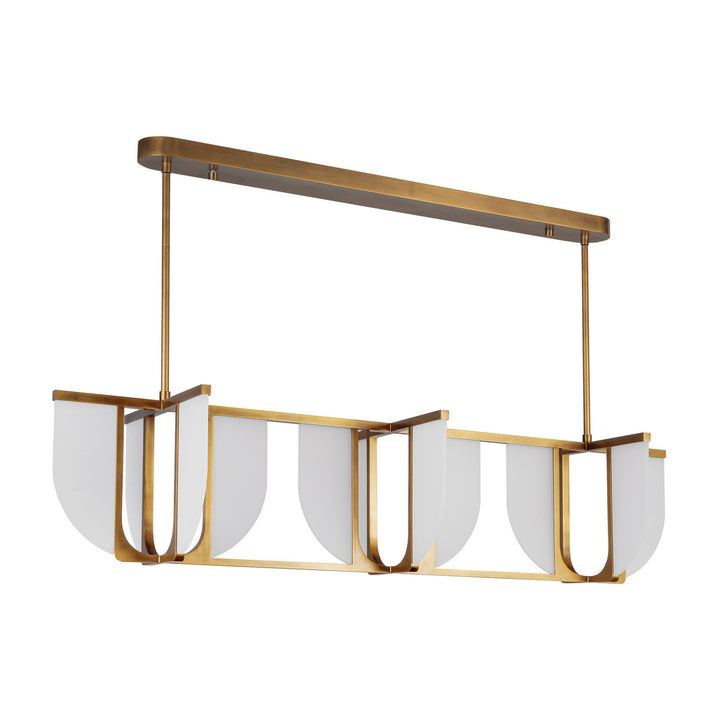 Alora Canada - LP336359VB - LED Linear Pendant - Anders - Vintage Brass