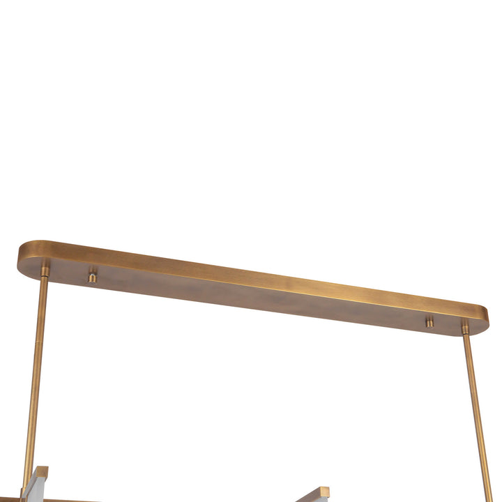 Alora Canada - LP336359VB - LED Linear Pendant - Anders - Vintage Brass