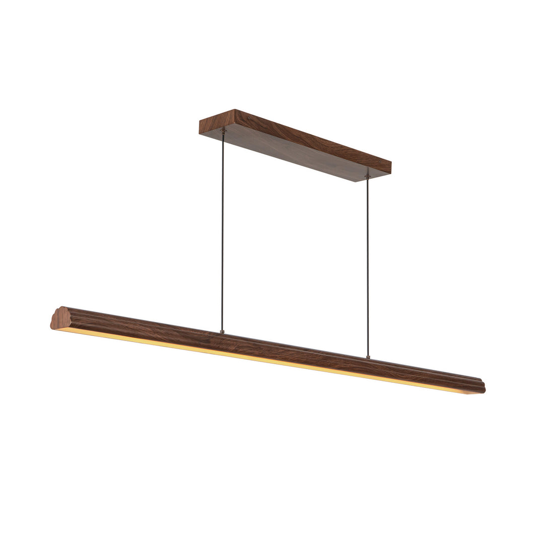 Alora Canada - LP403148WT - LED Linear Pendant - Dottie - Walnut