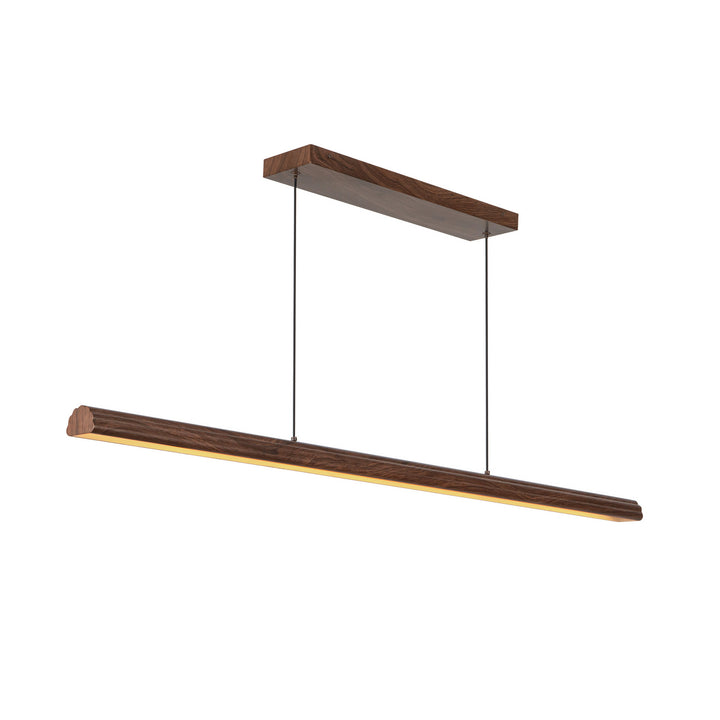 Alora Canada - LP403148WT - LED Linear Pendant - Dottie - Walnut