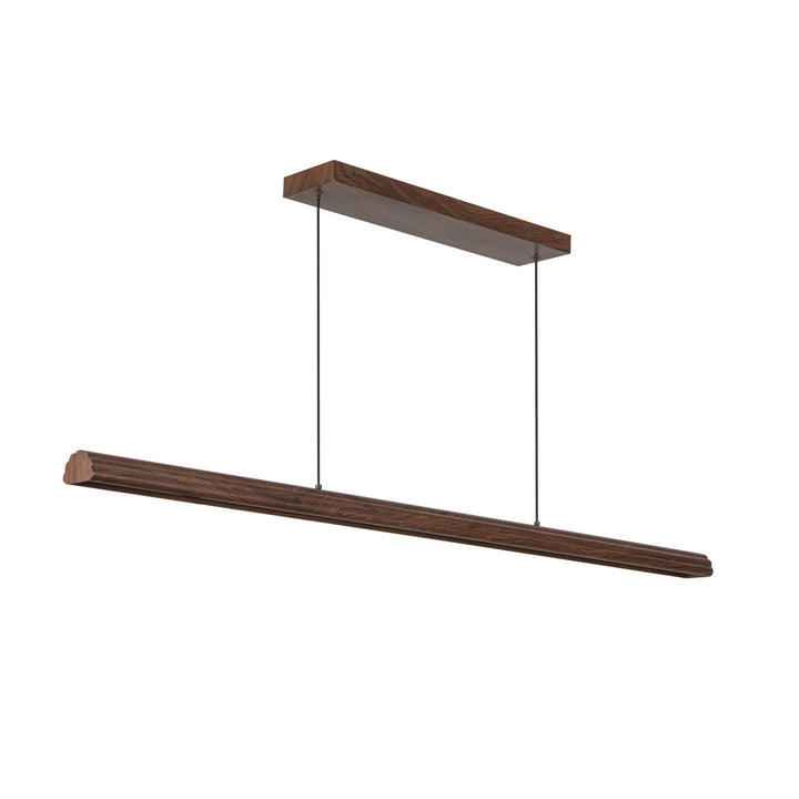 Alora Canada - LP403148WT - LED Linear Pendant - Dottie - Walnut
