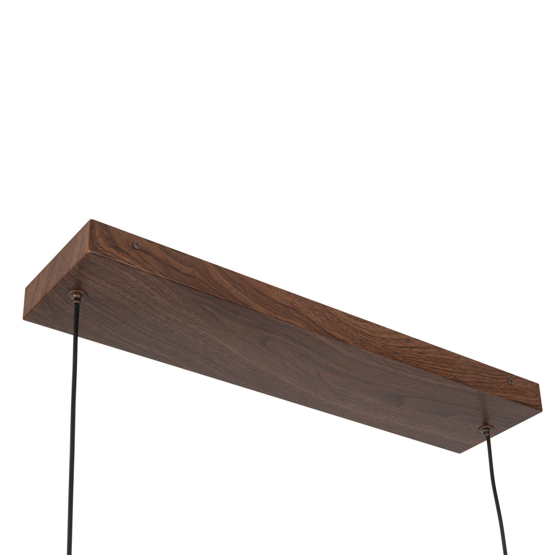 Alora Canada - LP403148WT - LED Linear Pendant - Dottie - Walnut