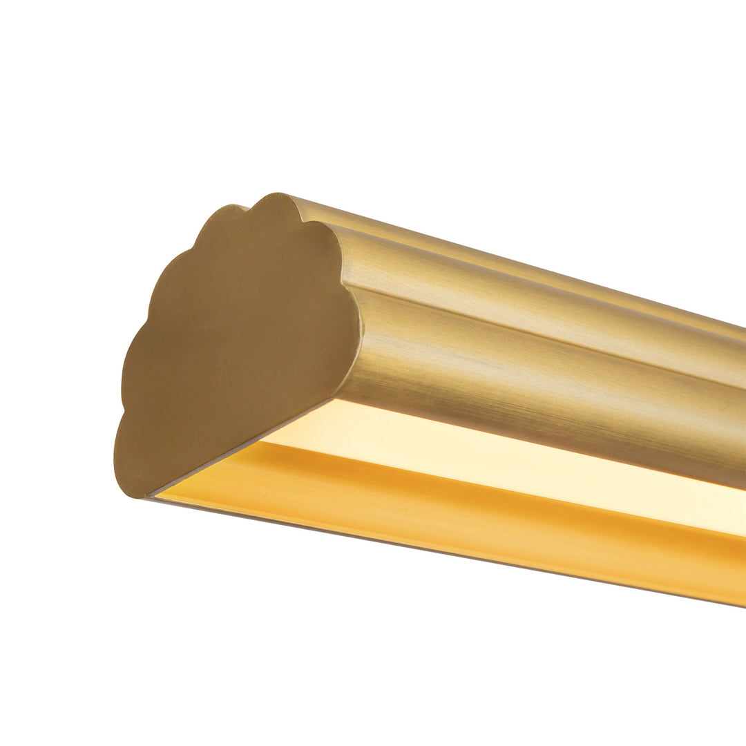 Alora Canada - LP403160BG - LED Linear Pendant - Dottie - Brushed Gold