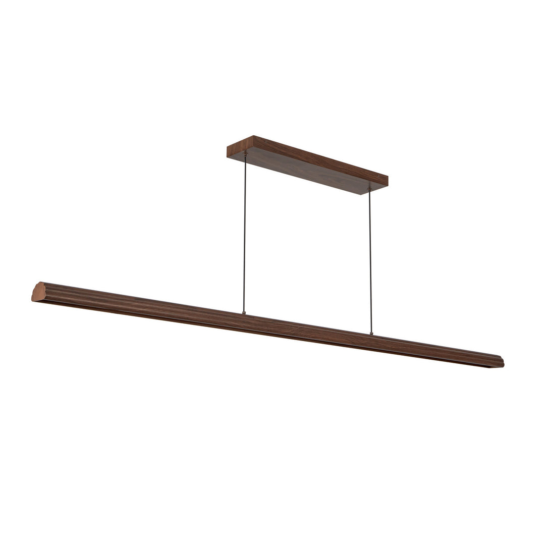Alora Canada - LP403160WT - LED Linear Pendant - Dottie - Walnut