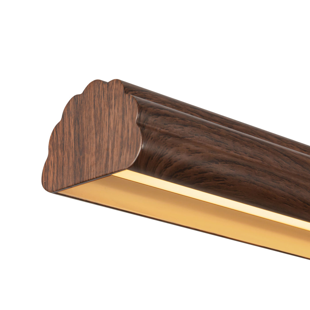 Alora Canada - LP403160WT - LED Linear Pendant - Dottie - Walnut