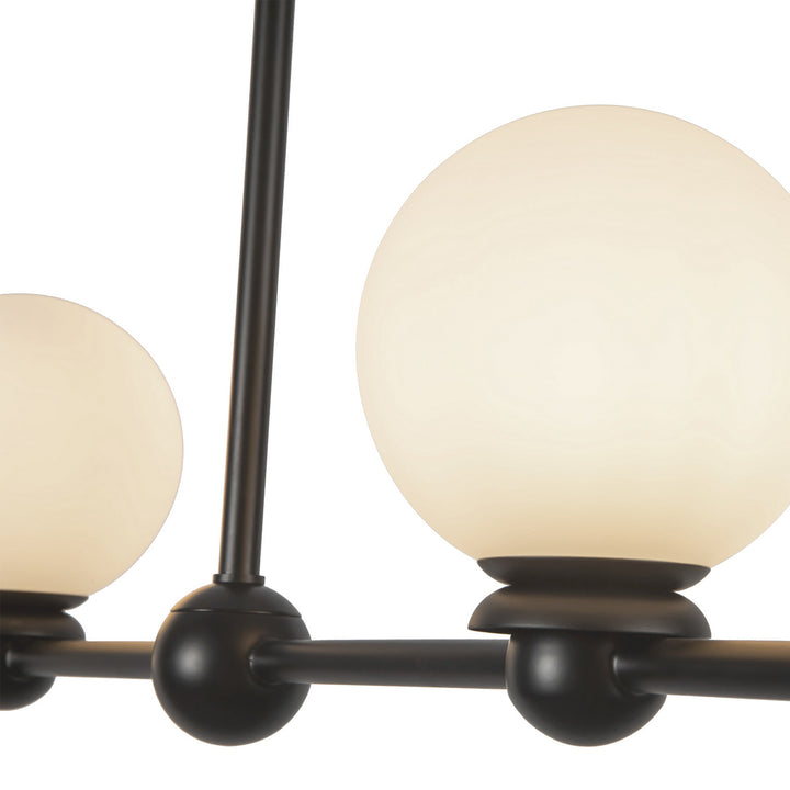 Alora Canada - LP408148MB - Four Light Linear Pendant - Beckett - Matte Black