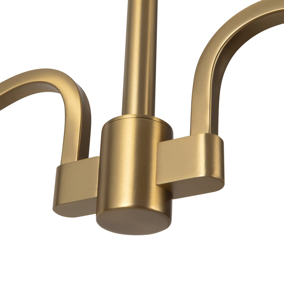 Alora Canada - LP445242BGWL - Two Light Linear Pendant - Sloan - Brushed Gold/White Linen