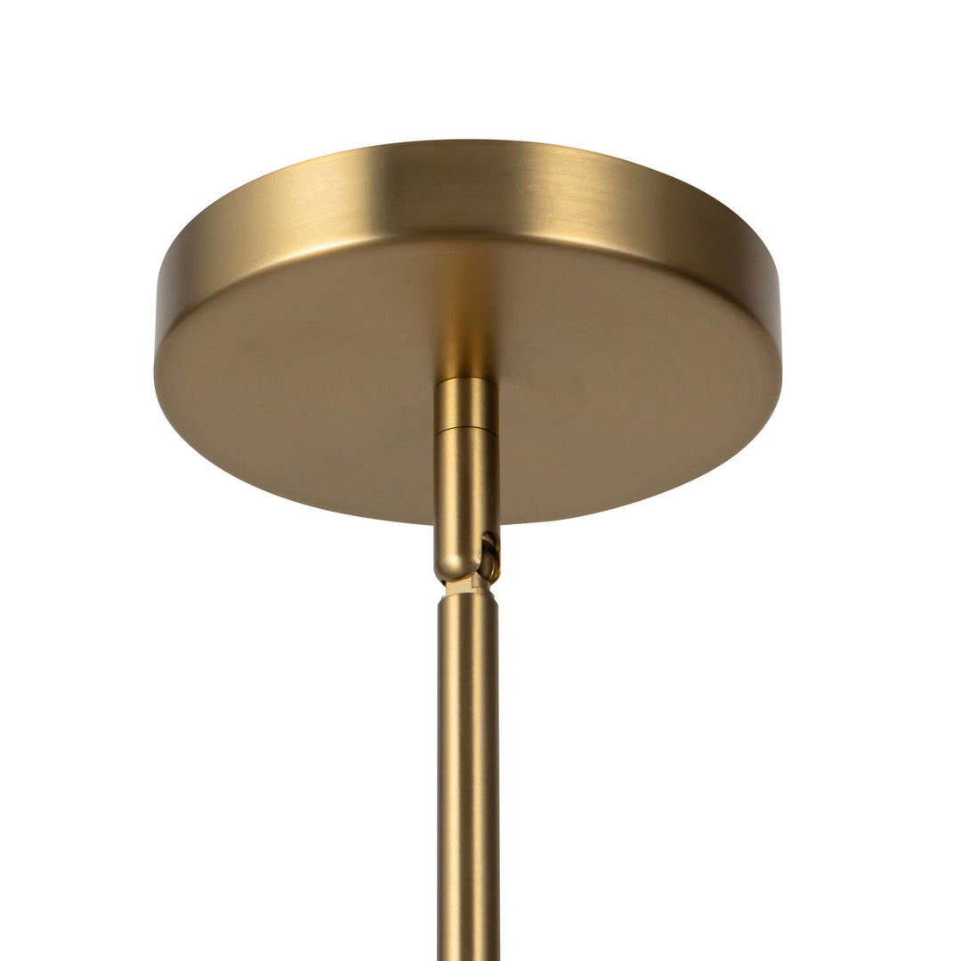 Alora Canada - LP445242BGWL - Two Light Linear Pendant - Sloan - Brushed Gold/White Linen